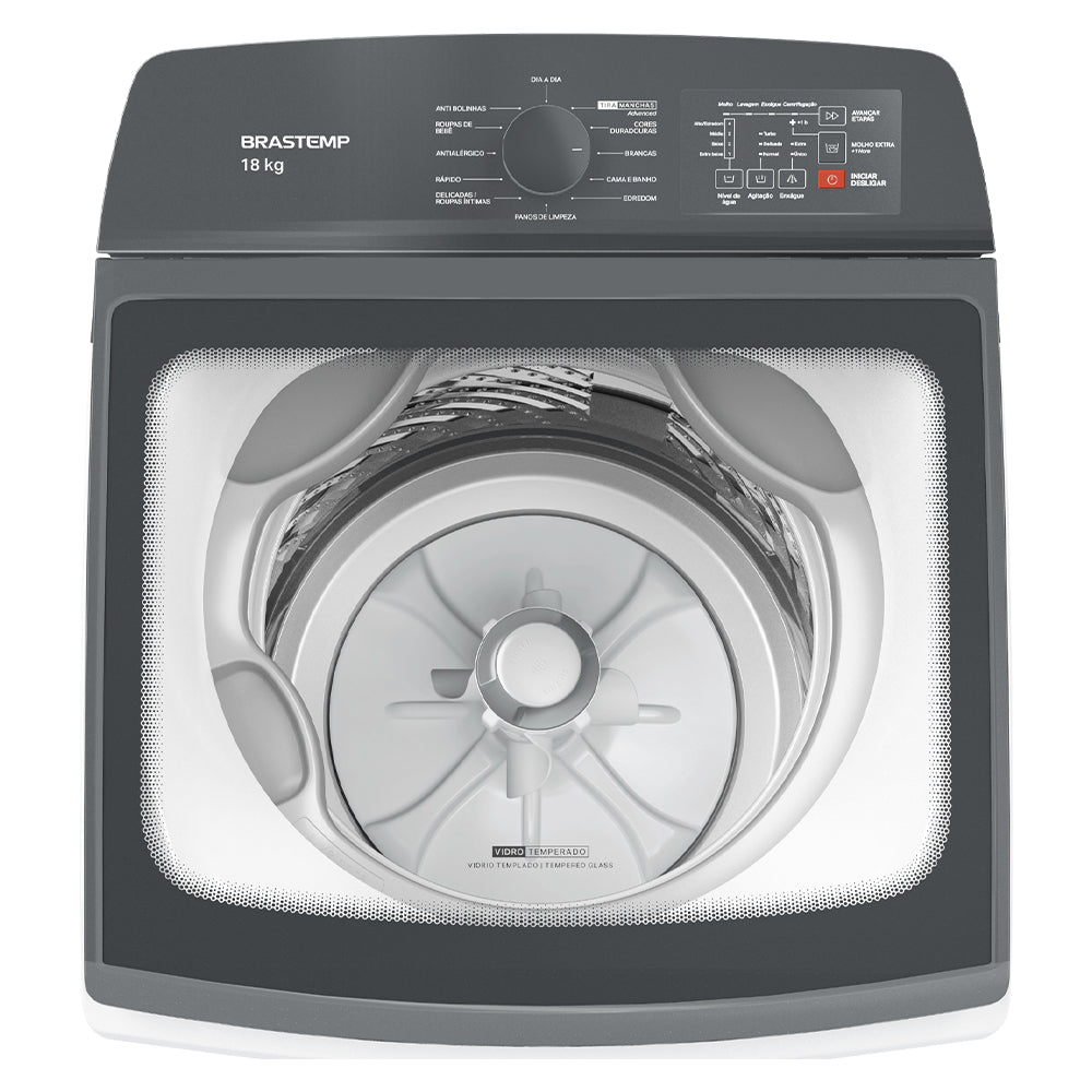 Máquina de Lavar Brastemp 18 Kg Automática Digital BWF18
