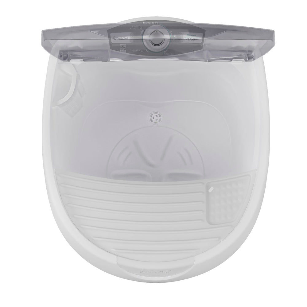 Tanquinho Wanke Super 4kg Semiautomático 4 Programas Timer 1507000
