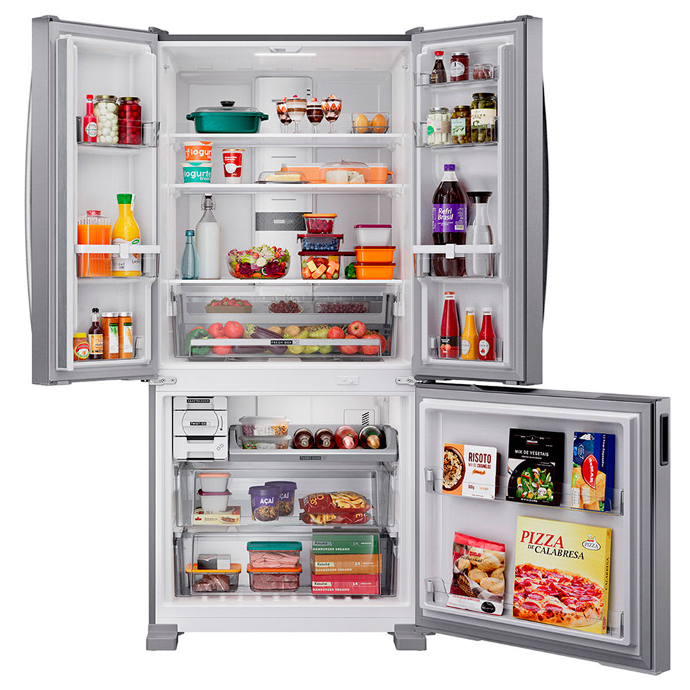 Geladeira Brastemp 559L 3 Portas Frost Free Multidoor BRO85