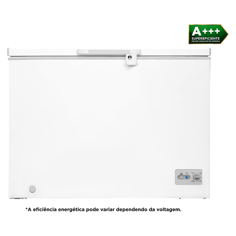 Freezer Midea 295L 1 Porta Horizontal Degelo Manual RCFA3