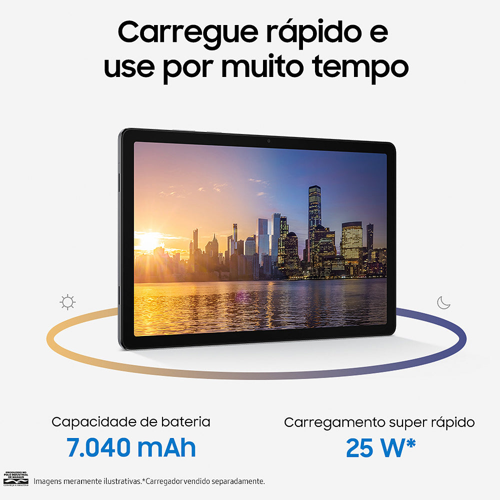 Tablet Samsung Tab A11+ 11" 128GB 6GB Octa-Core Android SM-X230NZAAZTO
