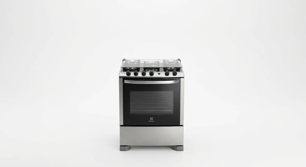 Fogão 5 Bocas Electrolux FE5IS com Mesa de Vidro