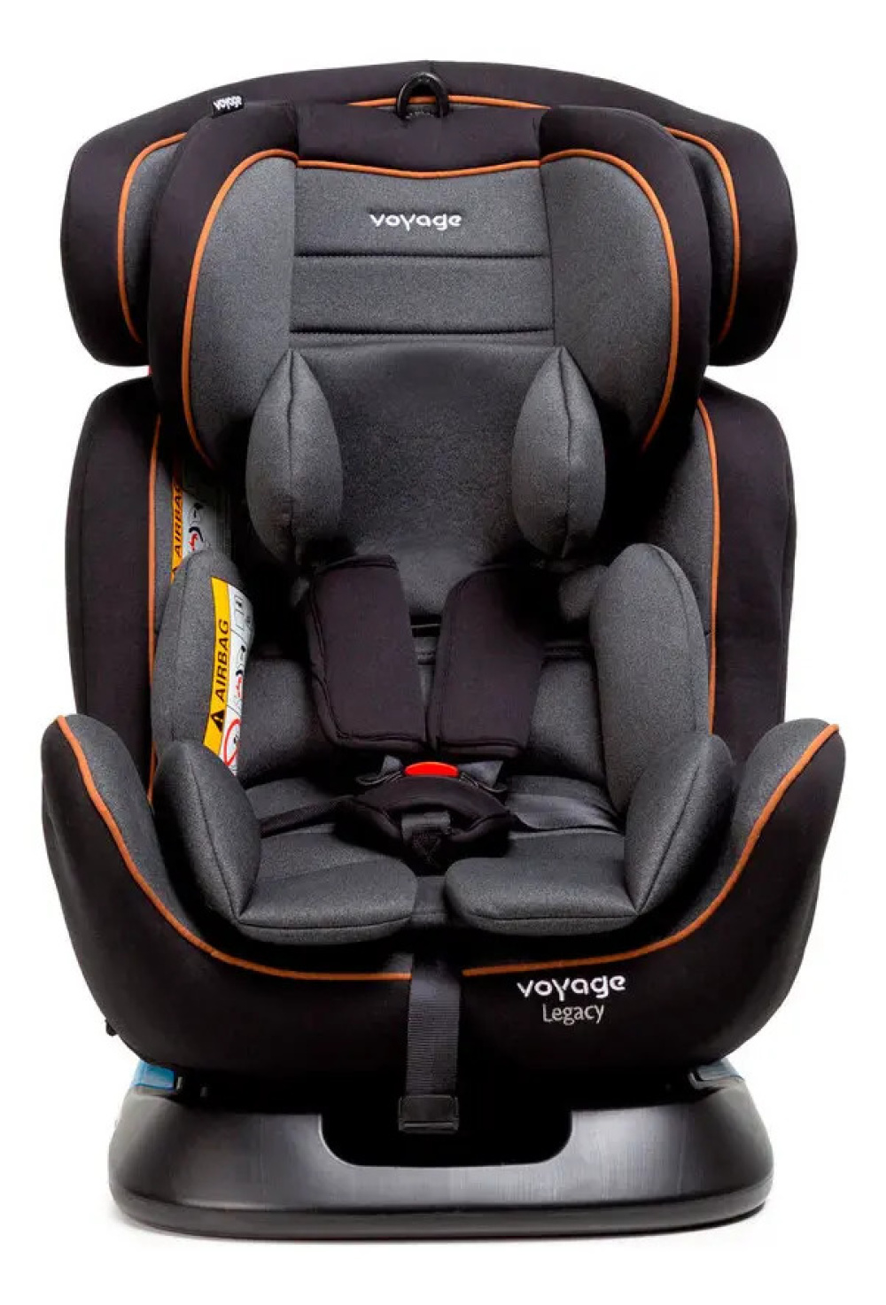 Cadeirinha Infantil Reclinável Voyage Legacy Cinza e Preto Mescla