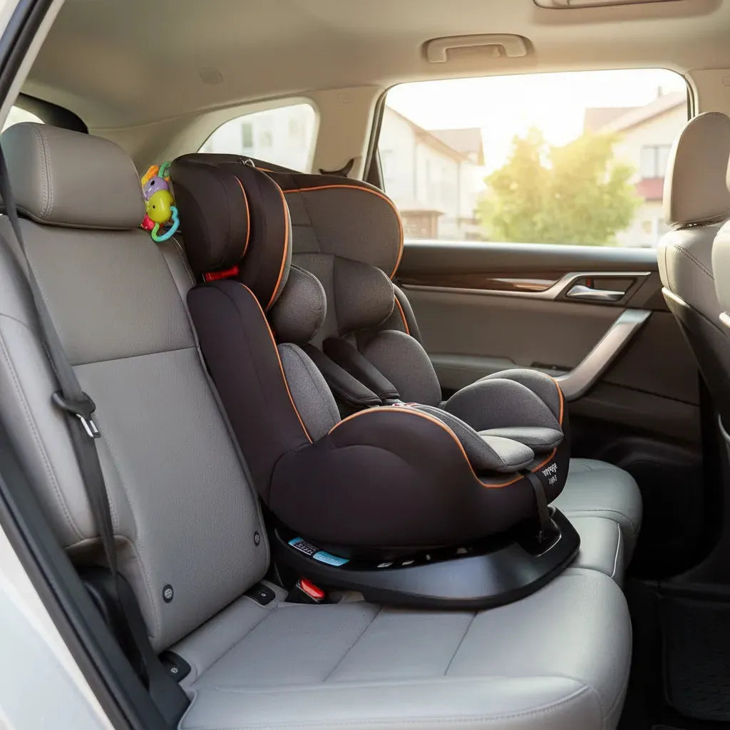 Cadeirinha Infantil Reclinável Voyage Legacy Cinza e Preto Mescla