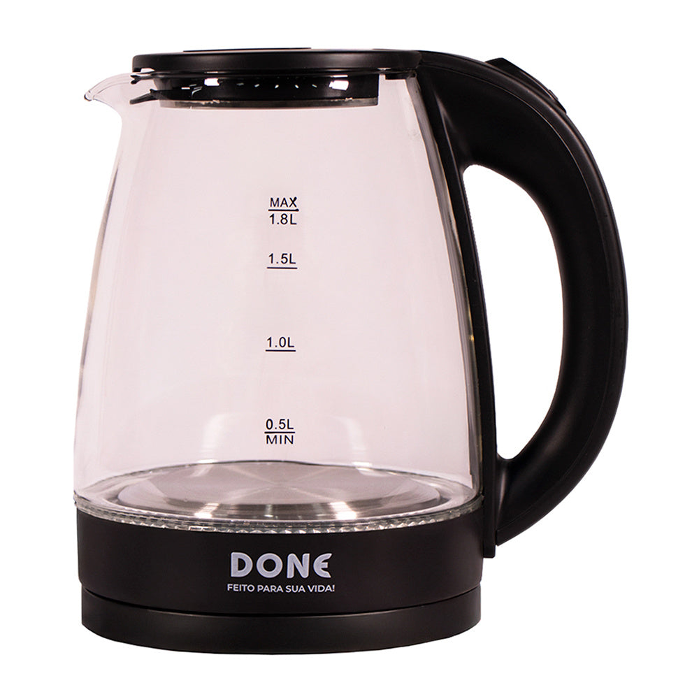 Chaleira Elétrica Done Glass 1,8L 1500W Bivolt