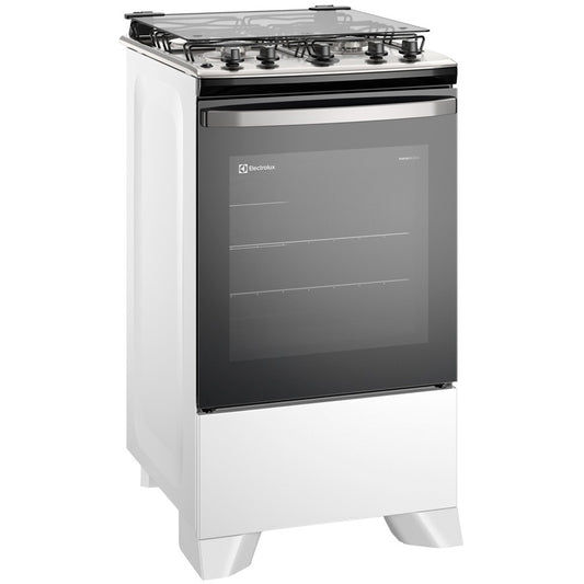 Fogão Electrolux Efficient FE4IB Automático Mesa Inox Forno 72,6L