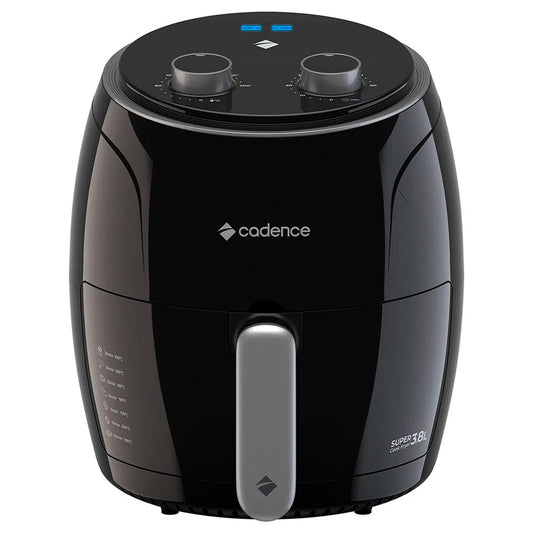 Fritadeira Elétrica Air Fryer Cadence Super Cook FRT410 3,8L 1300W Timer