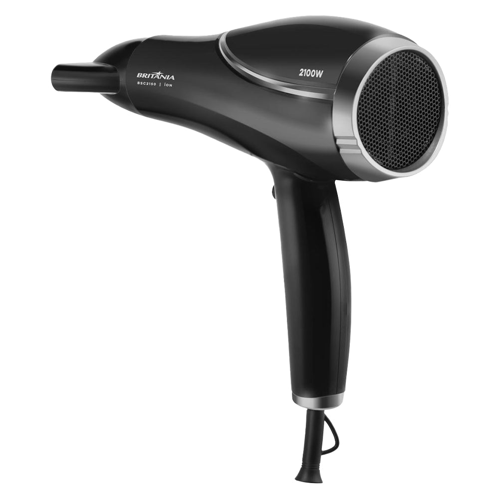 Secador de Cabelo Britânia BSC2150 Tourmaline Íon 2 Velocidades 2100W