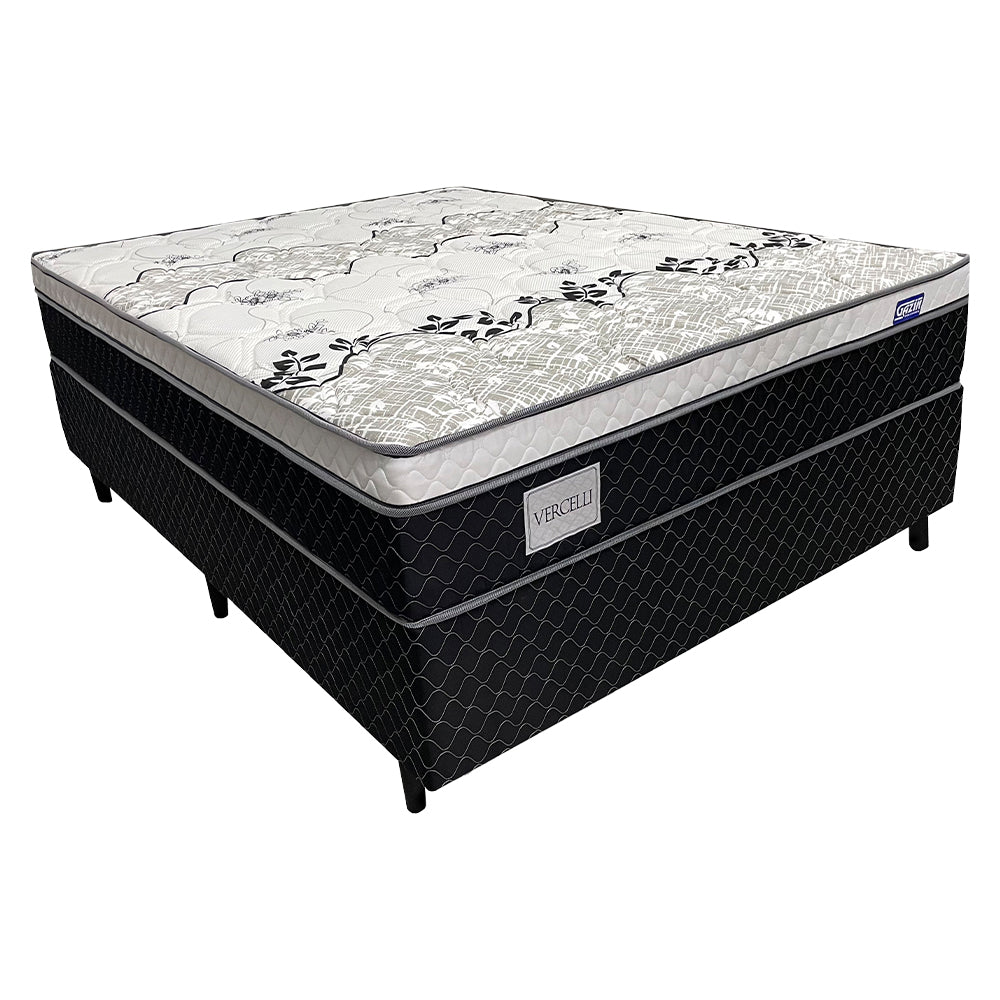 Colchão Cama Box Gazin Molas BlueWave Casal Vercelli 138x188