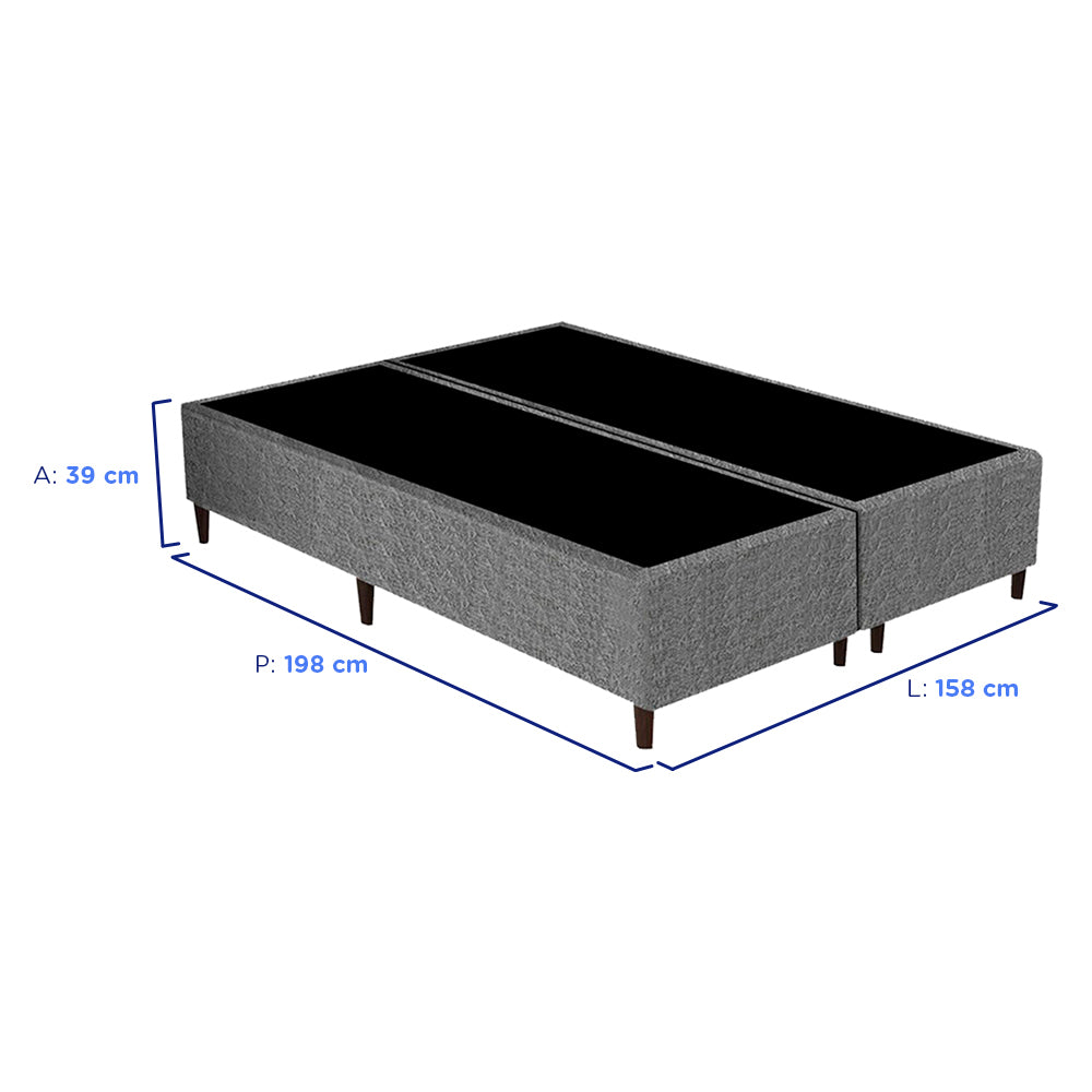 Base Cama Box Gazin Queen Universal Convencional 158x198 600007