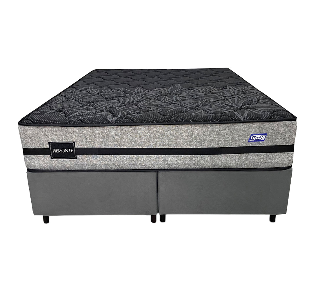 Colchão Cama Box Gazin Molas BlueWave Queen Size Piemonte 158x198