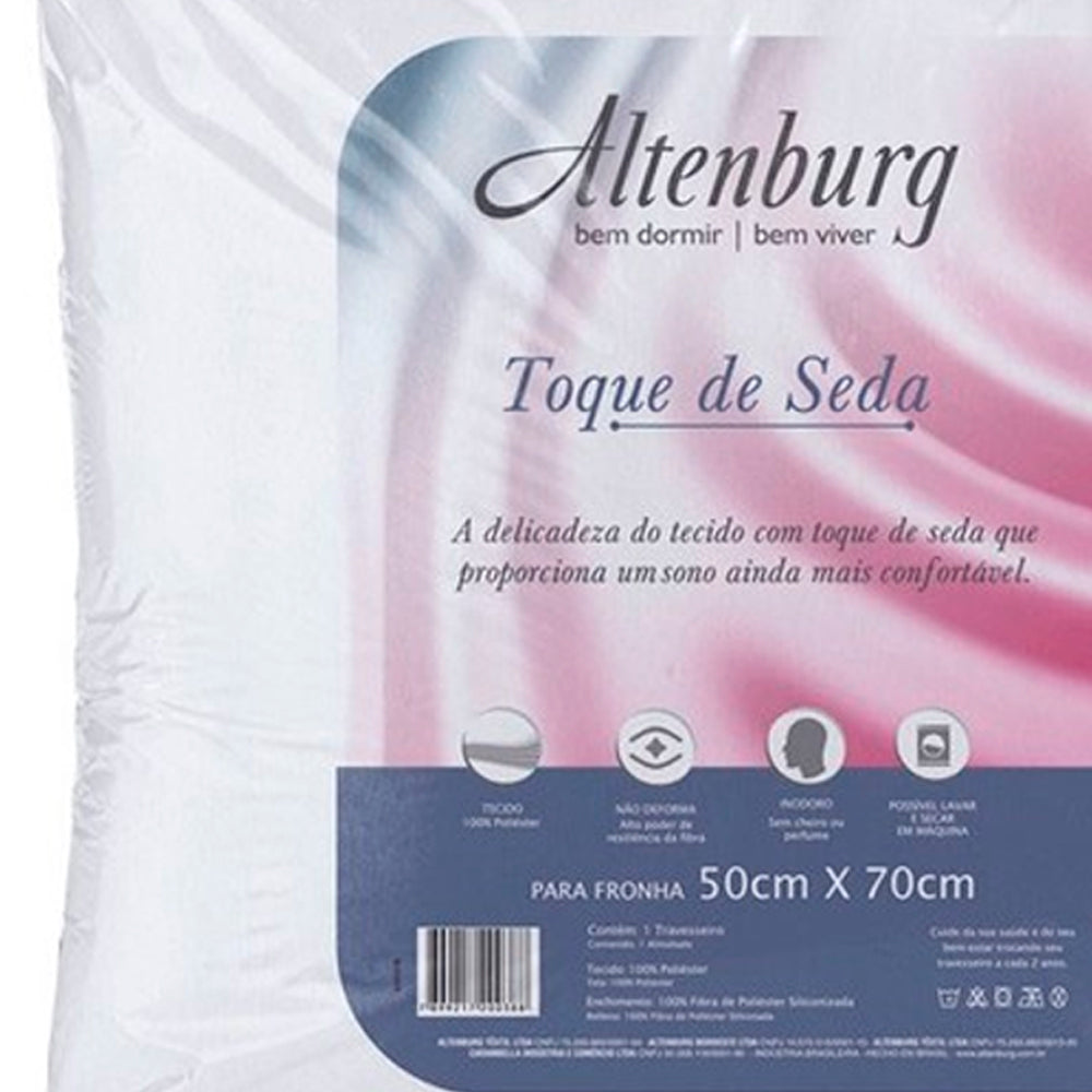 Travesseiro Altenburg Toque de Seda Suporte Macio