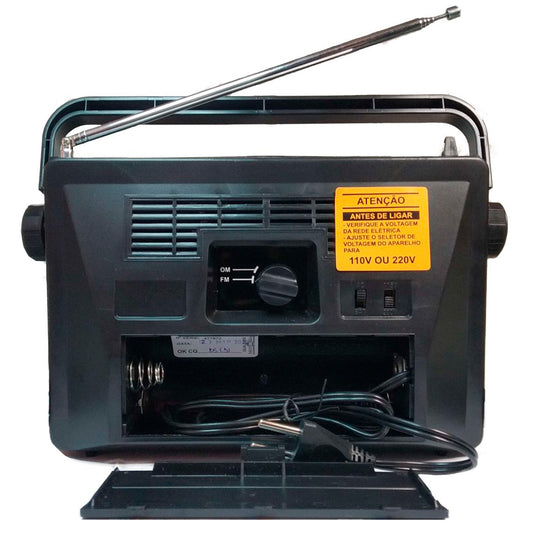 Rádio Portátil Motobrás RM-PFT22AC 2 Faixas AM/FM 1W