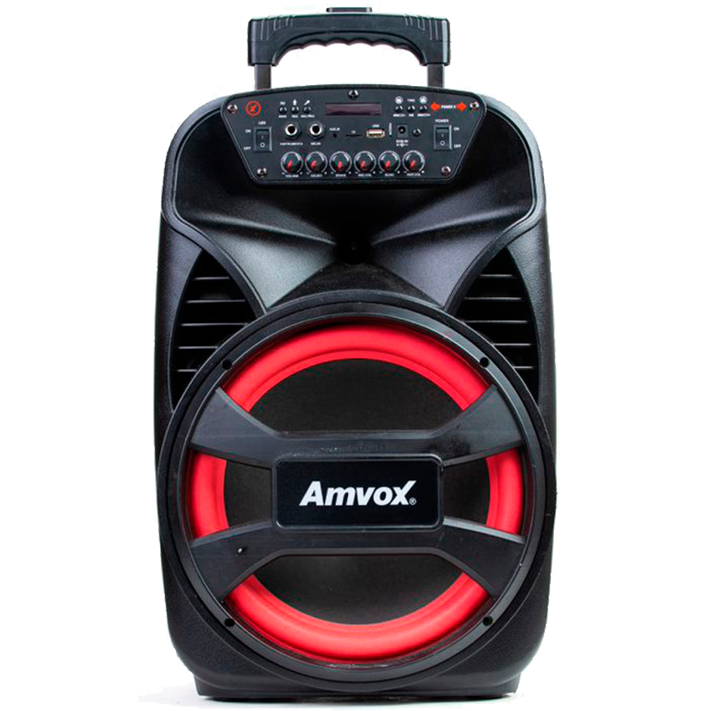 Caixa de Som Amvox ACA 480 Viper II 480W Bluetooth Função Power X