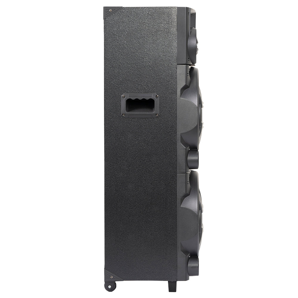 Caixa de Som Amplificada Amvox Titan ACA 1402 1400W RMS LED Bluetooth