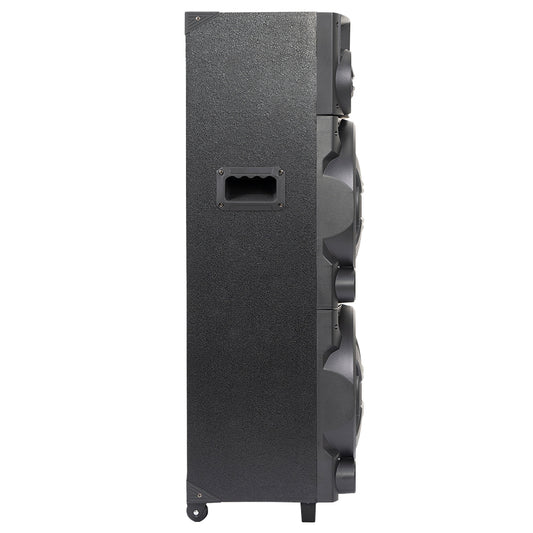 Caixa de Som Amplificada Amvox Titan ACA 1402 1400W RMS LED Bluetooth