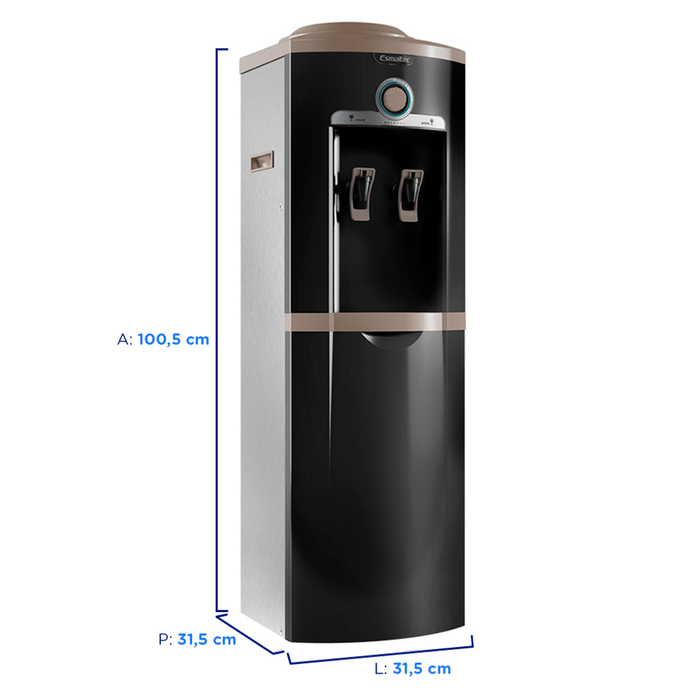 Bebedouro de Água Eletrônico Esmaltec 1,8L Sistema Easy Open EGC35B