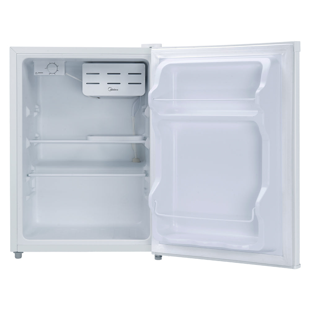 Frigobar Midea 67L 1 Porta Degelo Manual Prateleiras de Vidro MDRD108FGA01