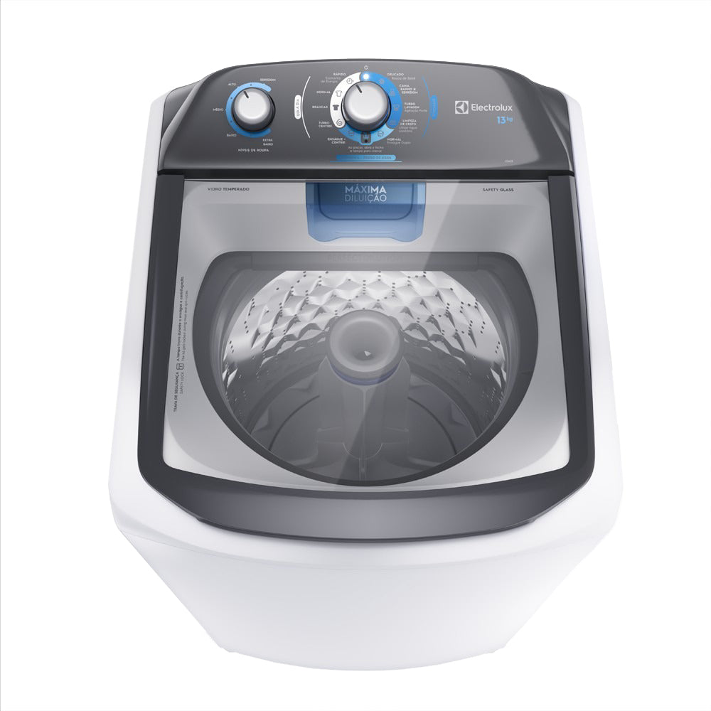 Máquina de Lavar Electrolux Efficient 13kg Automática Cesto Inox LDA13