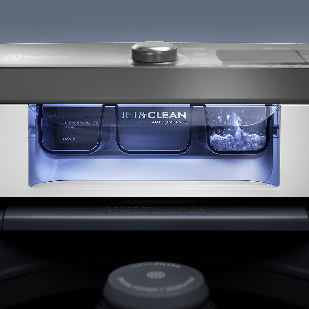 Máquina de Lavar Electrolux 14,5kg Efficient Jet&Clean LEE15