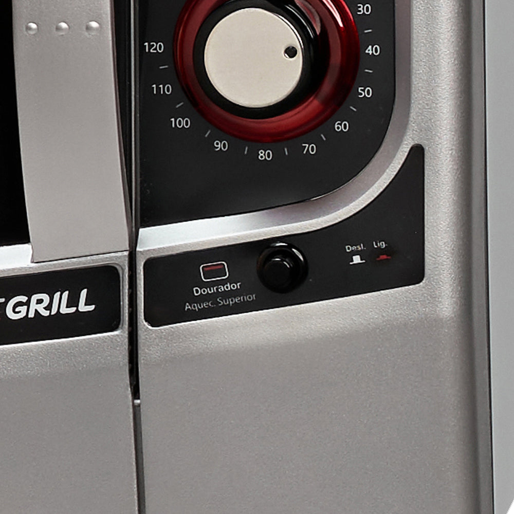 Forno Elétrico de Bancada 44L Fischer Gourmet Grill com Timer 1775W