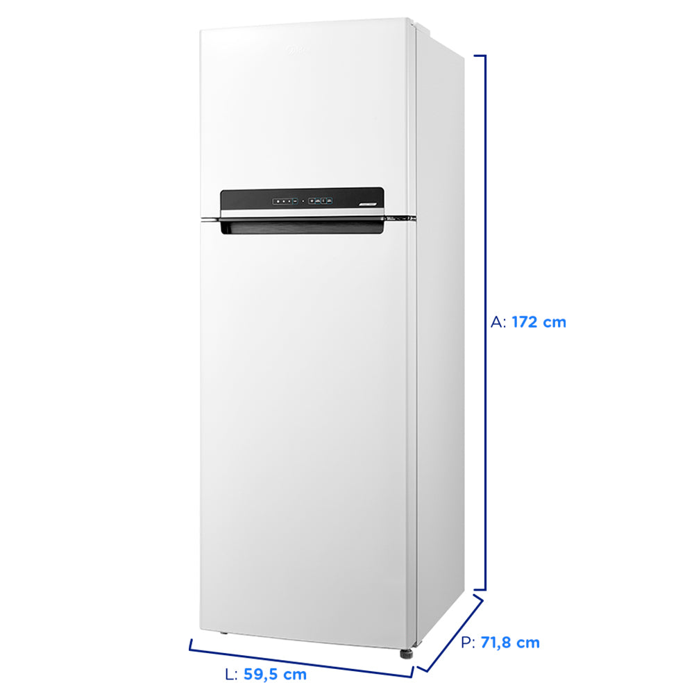 Geladeira Midea 394L Frost Free Duplex MDRT53
