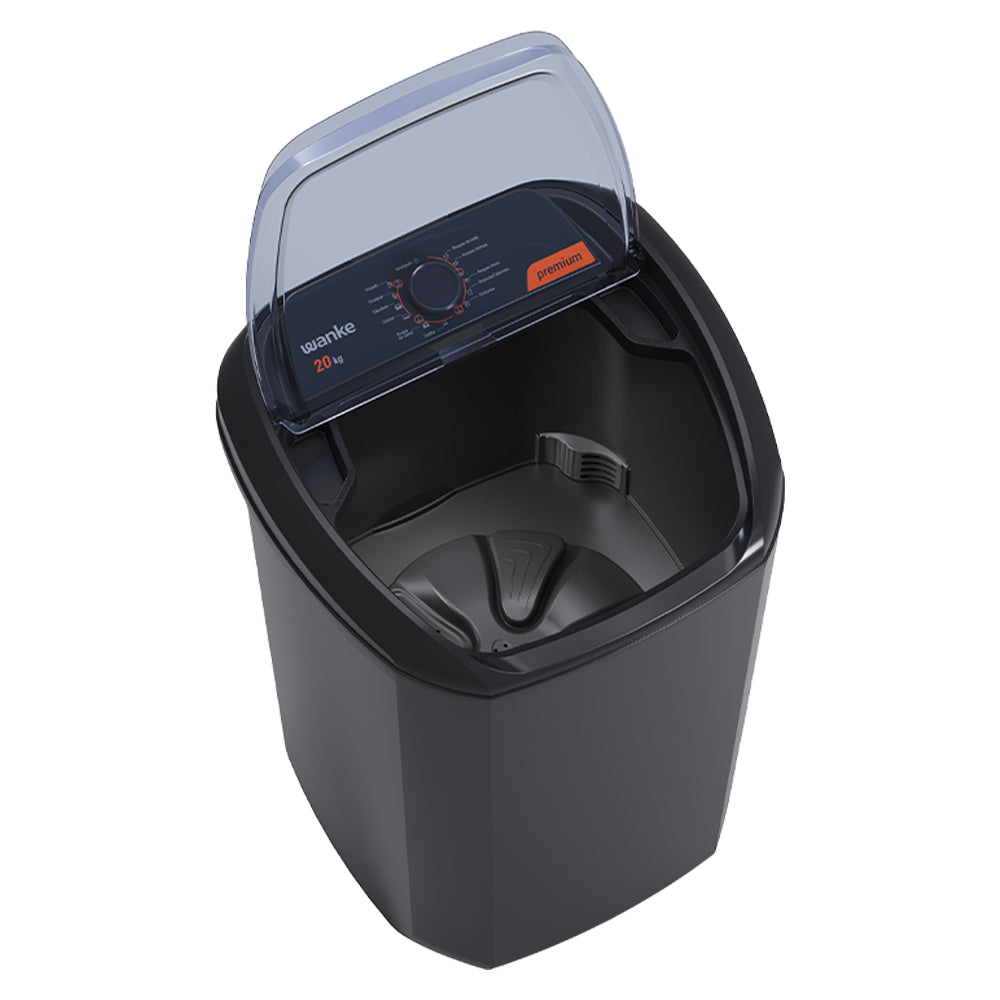 Tanquinho Wanke Premium 20kg Semiautomático 10 programas LWBE201T3