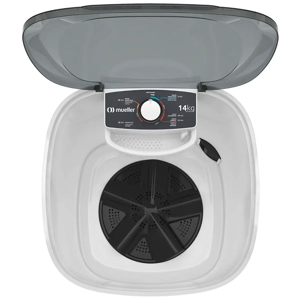 Tanquinho Mueller 14kg Semiautomático com Agitador Removível MLT14B