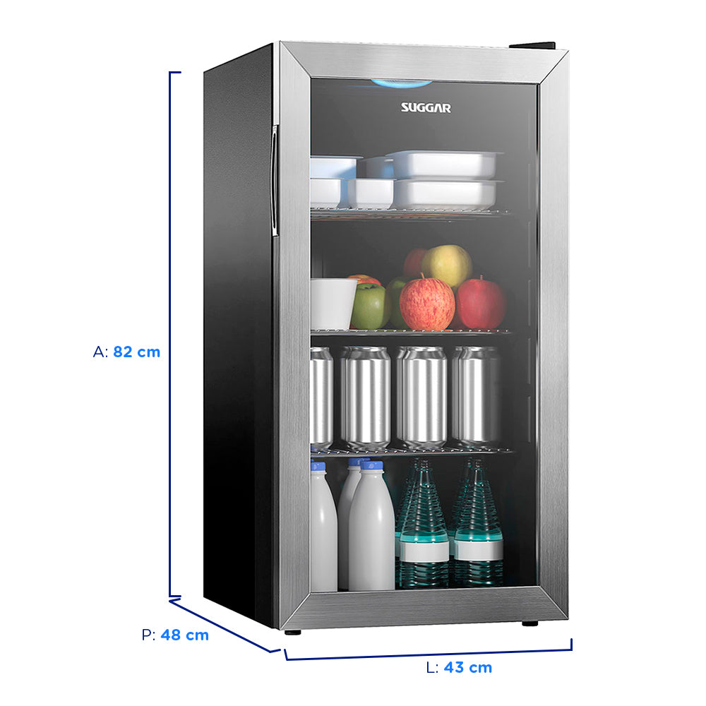 Frigobar Suggar 88L 1 Porta Degelo Manual Prateleiras Removíveis FB881