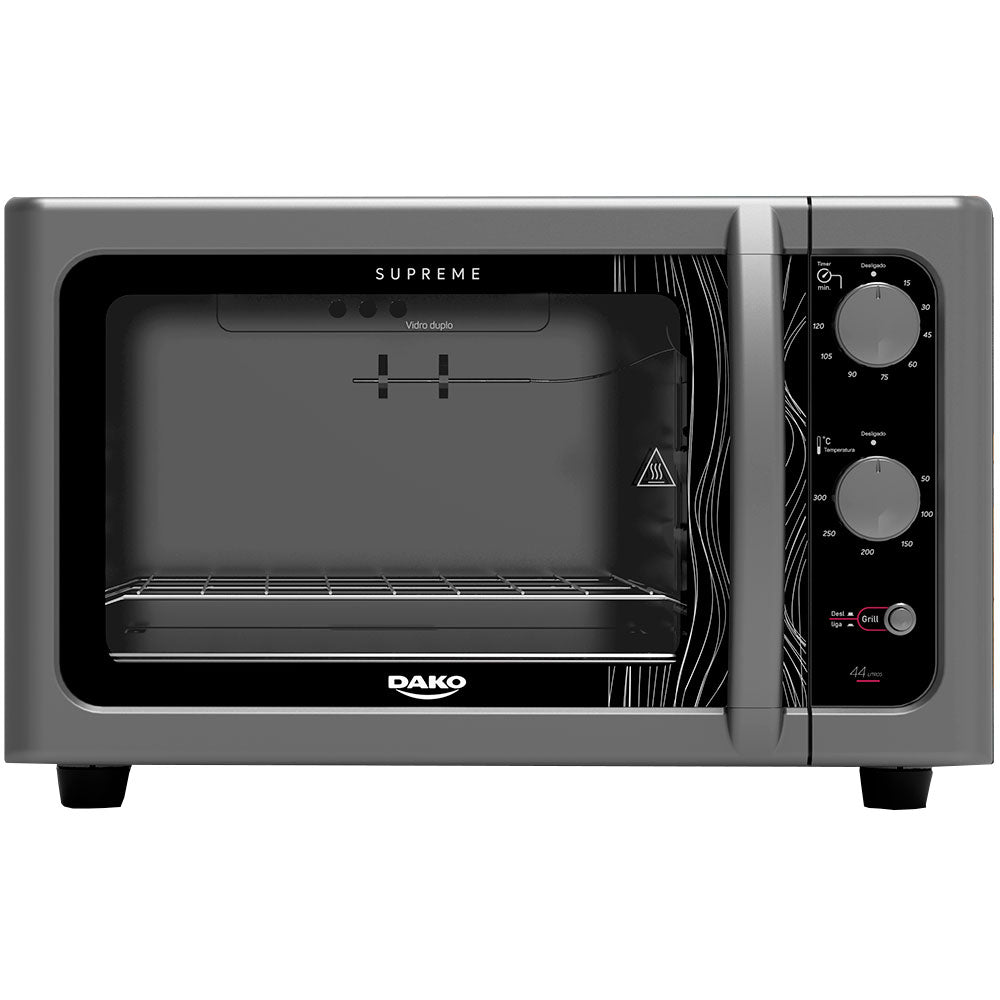 Forno Elétrico de Bancada 44L Dako Supreme Grill 1750W