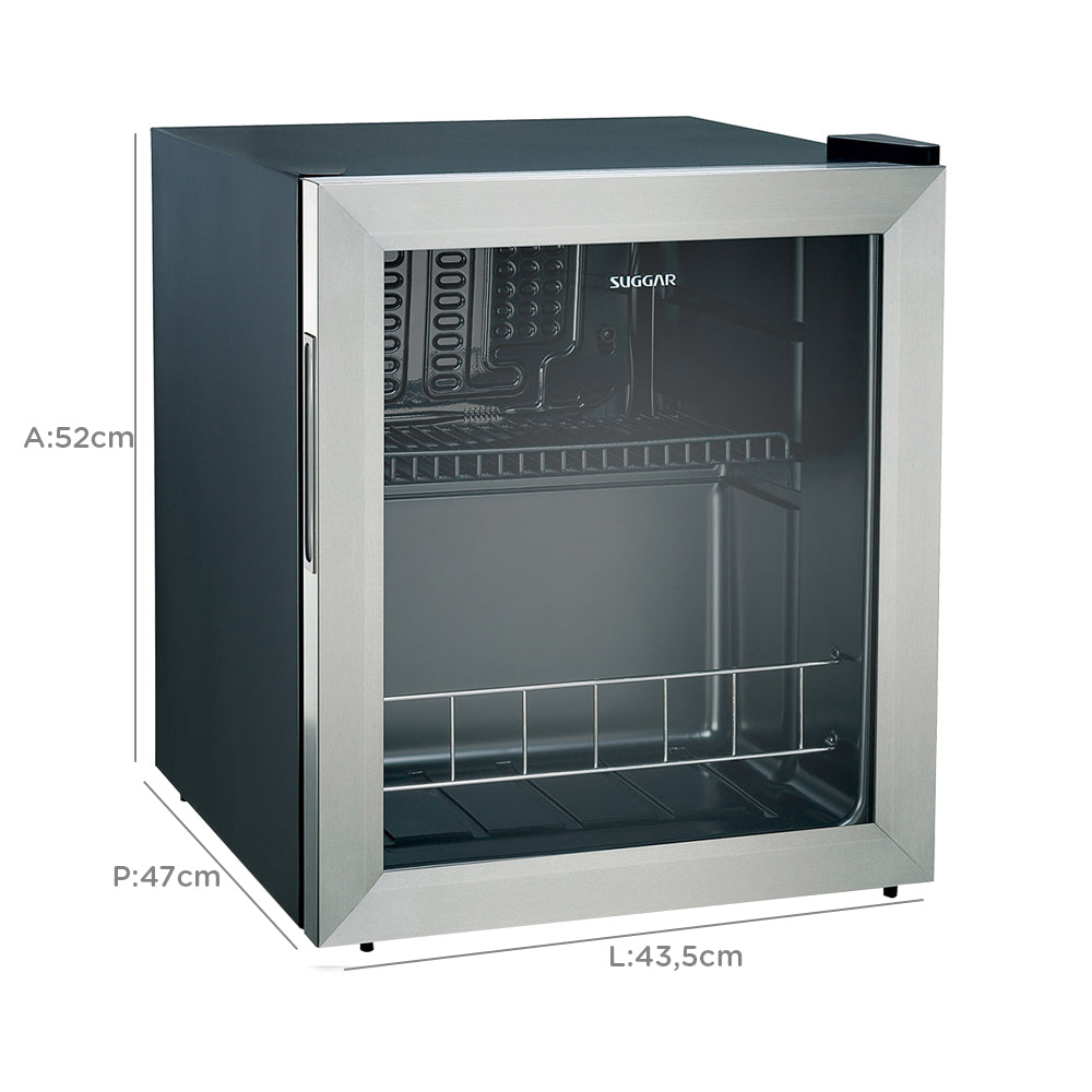 Frigobar Suggar 46L 1 Porta em Vidro FB46