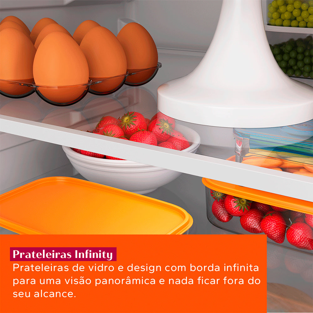 Geladeira Brastemp 463L Frost Free Duplex BRM55F