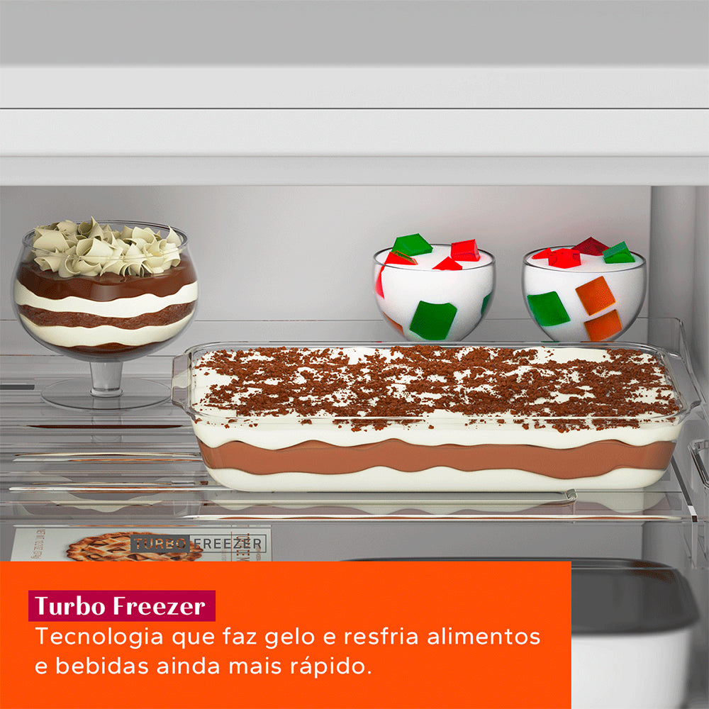 Geladeira Brastemp 463L Frost Free Duplex BRM55F