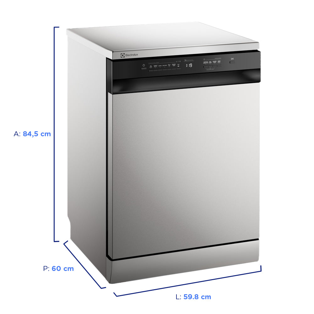Lava-Louças Electrolux 14 Serviços Display Digital LS14E