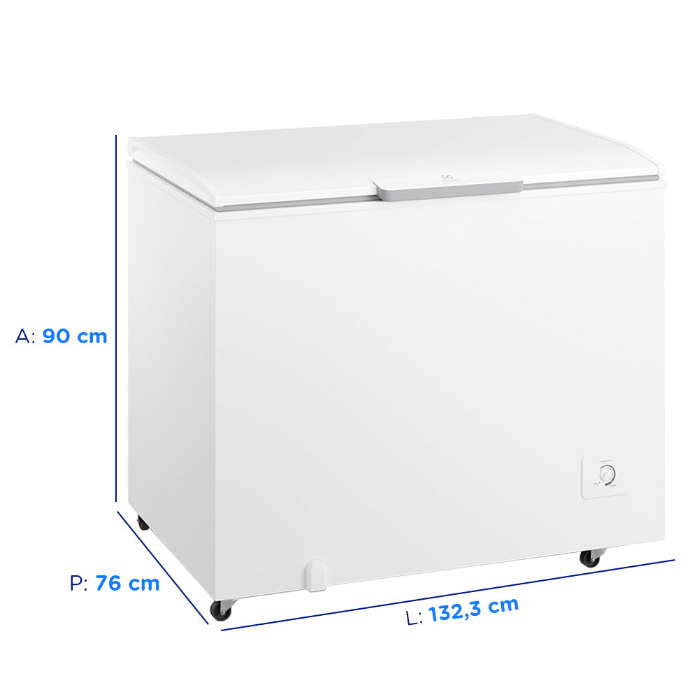 Freezer Electrolux 400L 1 Porta Horizontal Cycle Defrost Inverter HI440