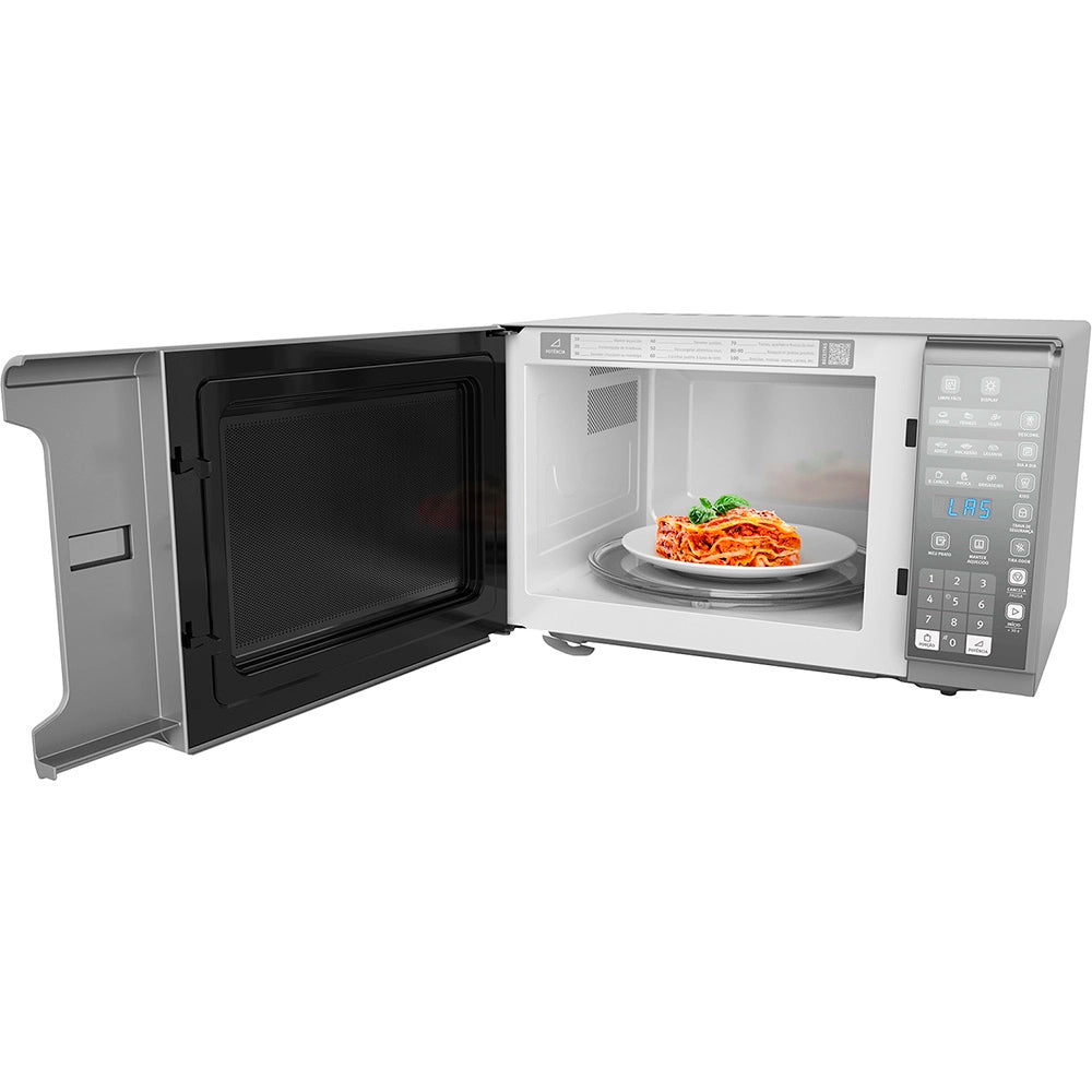 Micro-ondas Electrolux 31L 1500W Espelhado Painel integrado Tira Odor MI41S