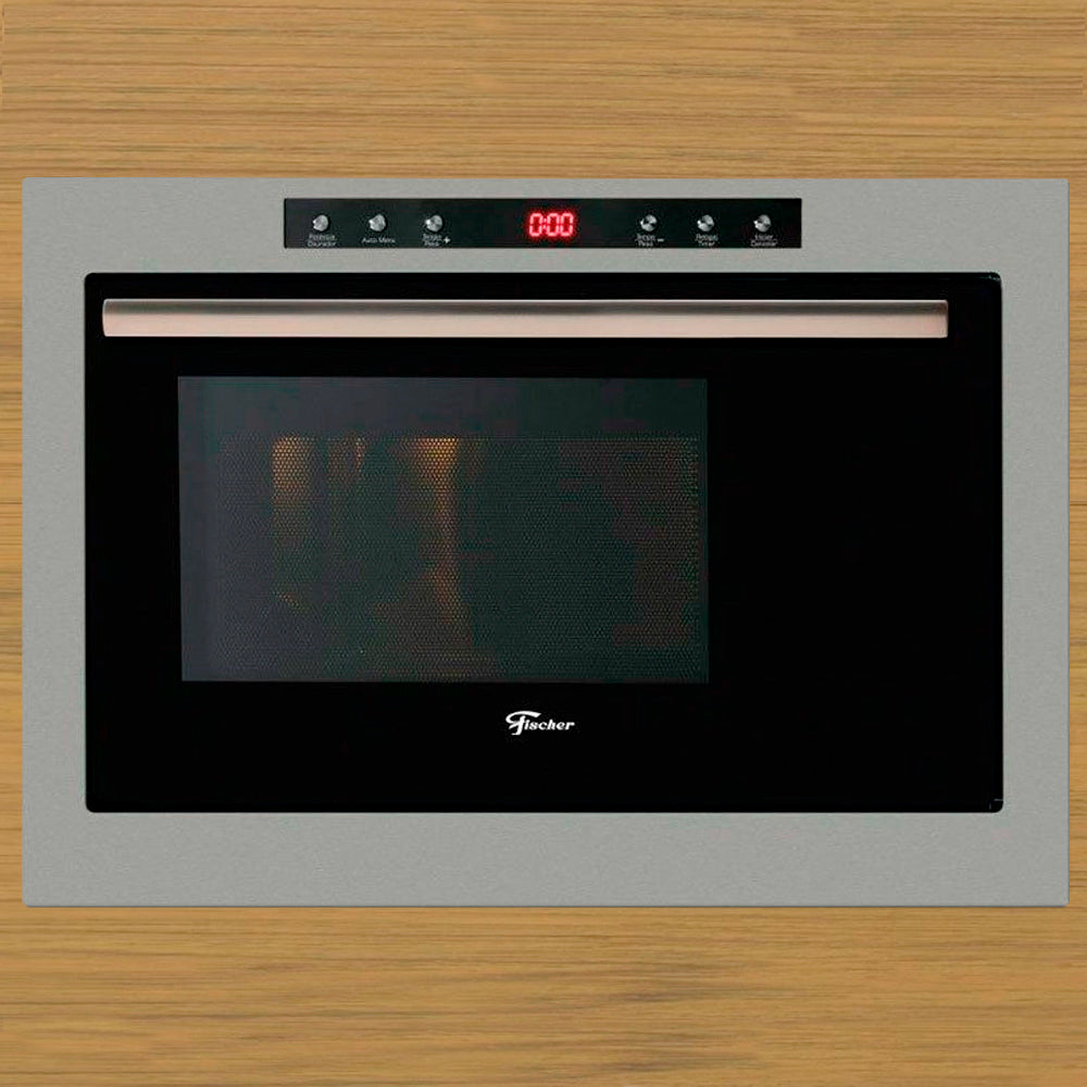 Micro-ondas de Embutir Fischer Infinity 25L 1400W com Função Dourador