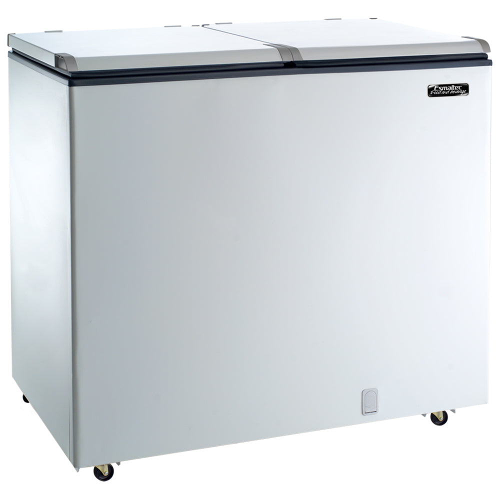 Conservador Esmaltec 325L 2 Tampas Horizontal Degelo Manual ECH350