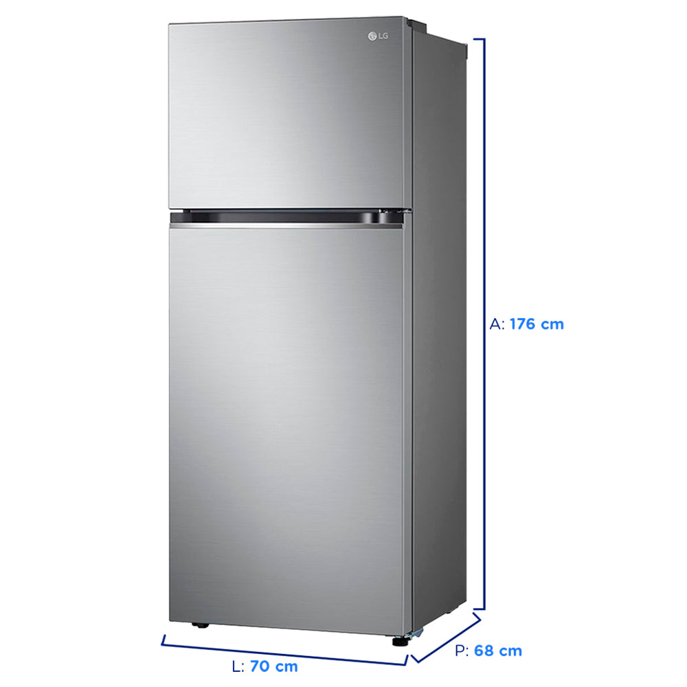 Geladeira LG 395L Frost Free Top Freezer Smart GN-B392PLM2