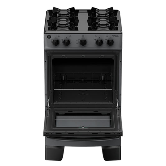 Fogão Atlas 4 Bocas Mônaco Lustro Automático Mesa de Vidro