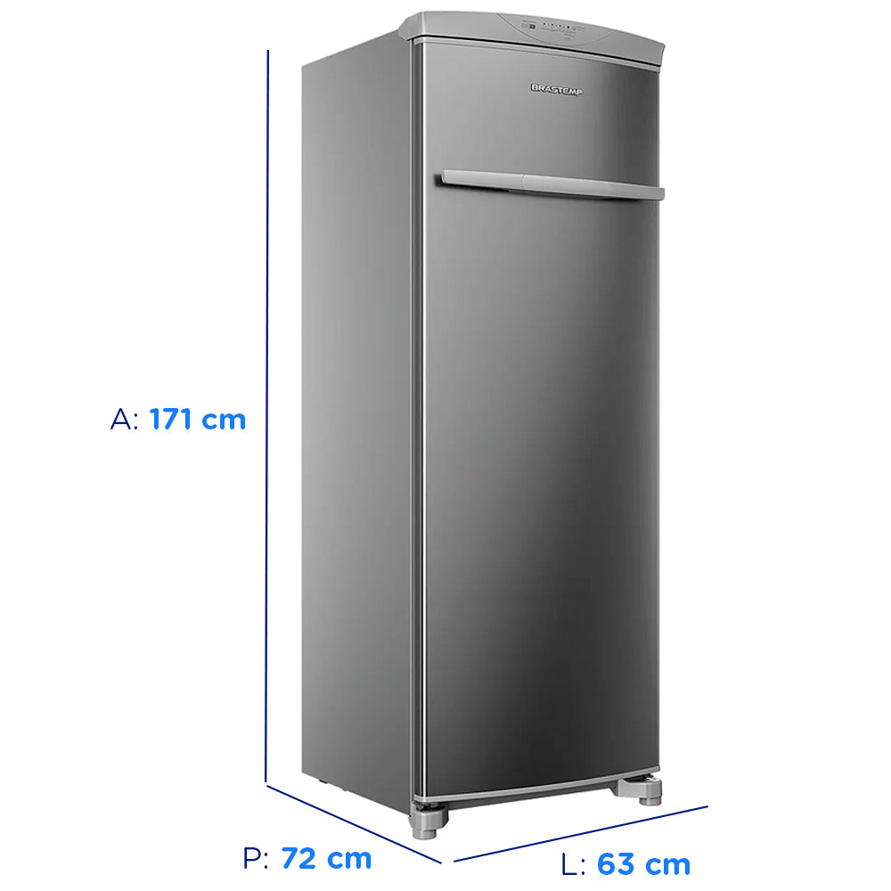 Freezer Brastemp 276L 1 Porta Vertical Frost Free BVR28PB