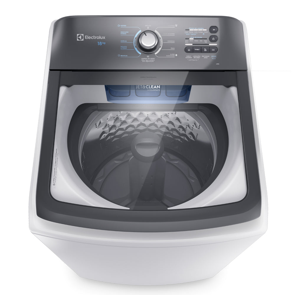 Máquina de Lavar Electrolux 18kg Automática Cesto Inox LEE18