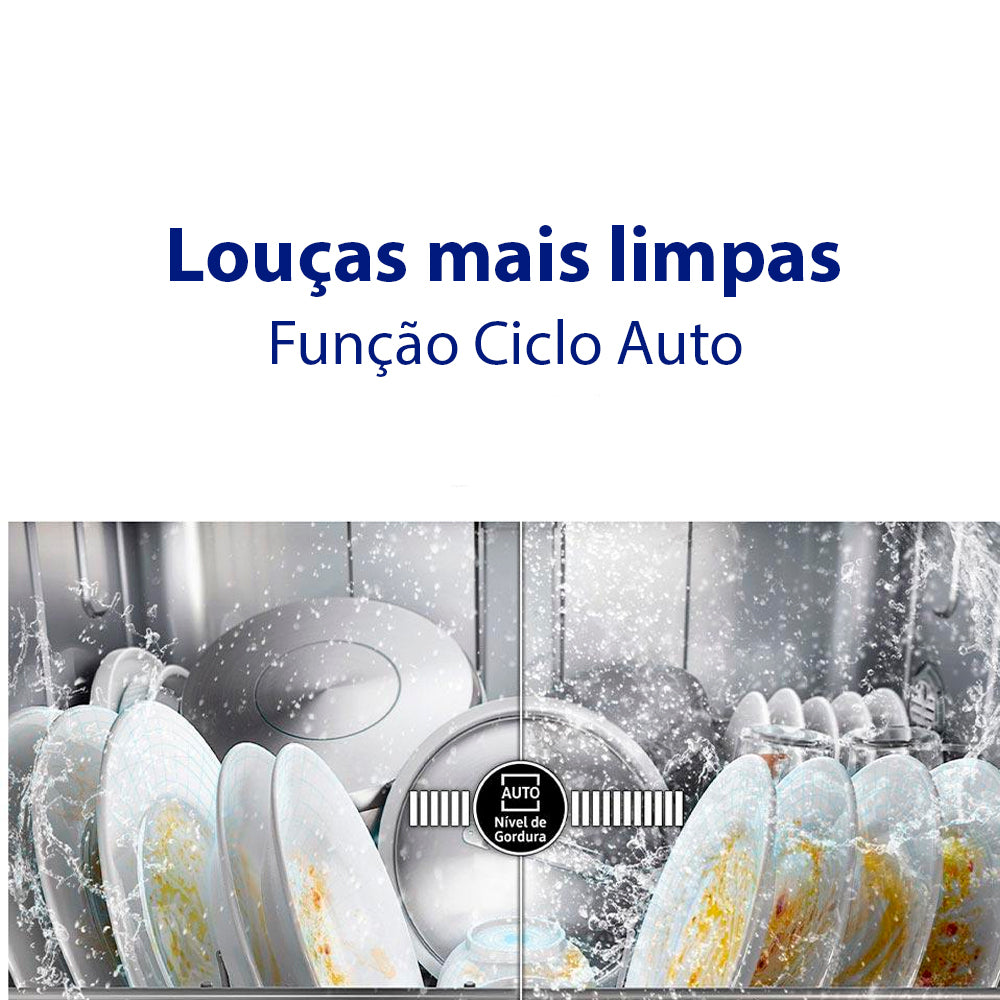 Lava-Louças Samsung 14 Serviços 5 Ciclos DW60C7050FS/AZ