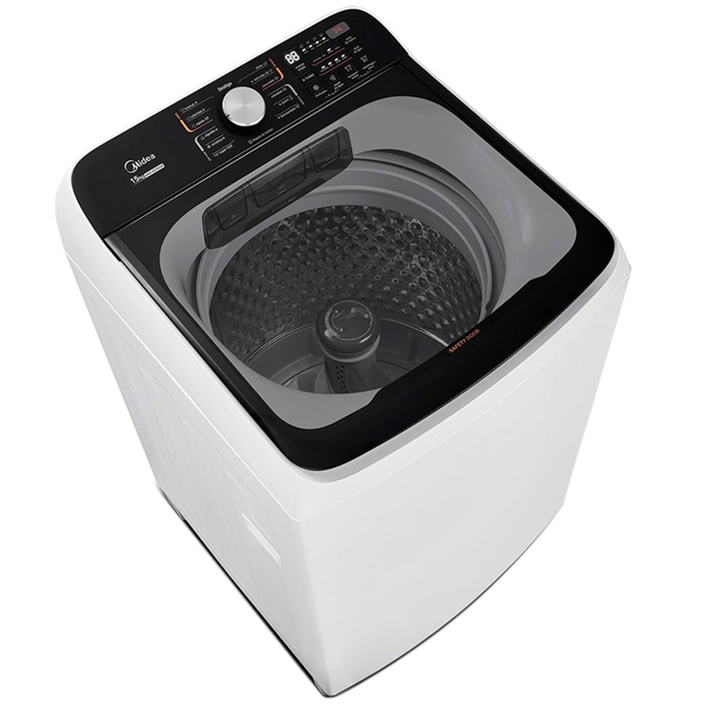 Máquina de Lavar Midea Wave 15kg Automática MA512W150A/WK0