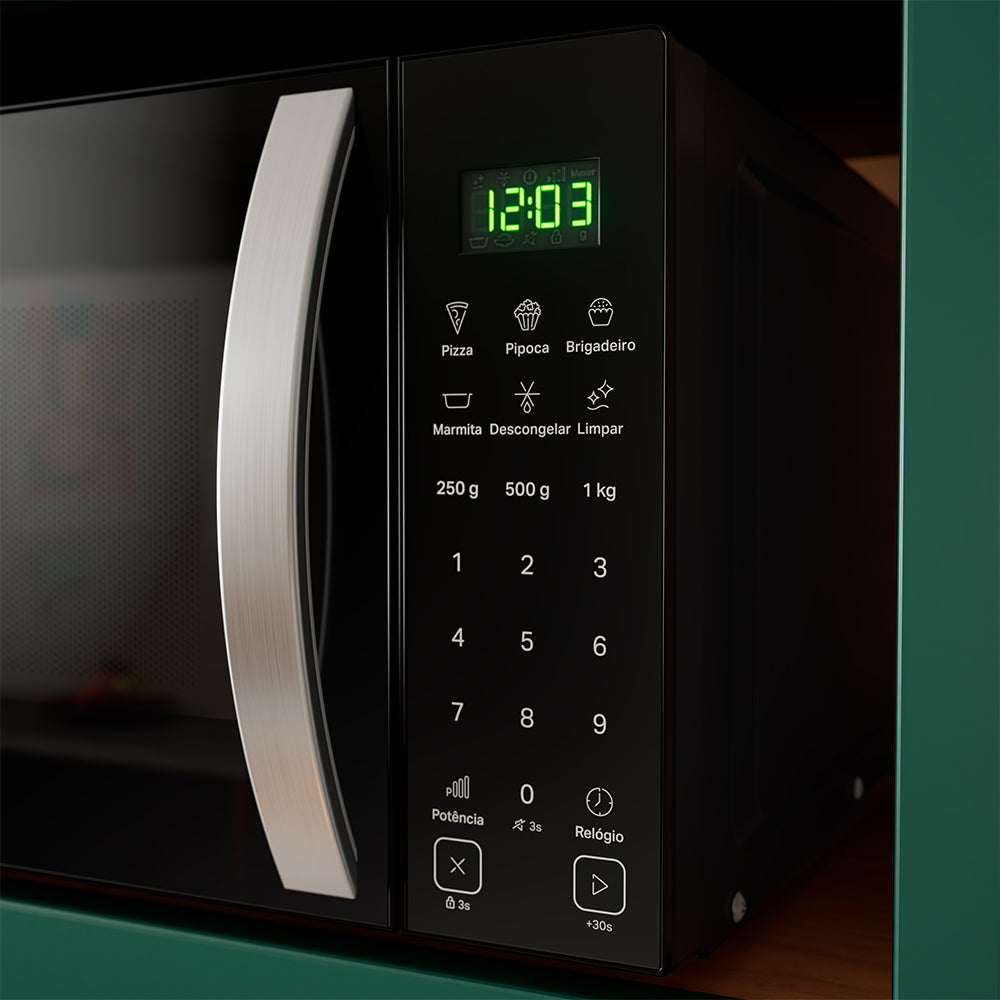 Micro-Ondas Bancada Consul 23L Função Marmita CMS23AE