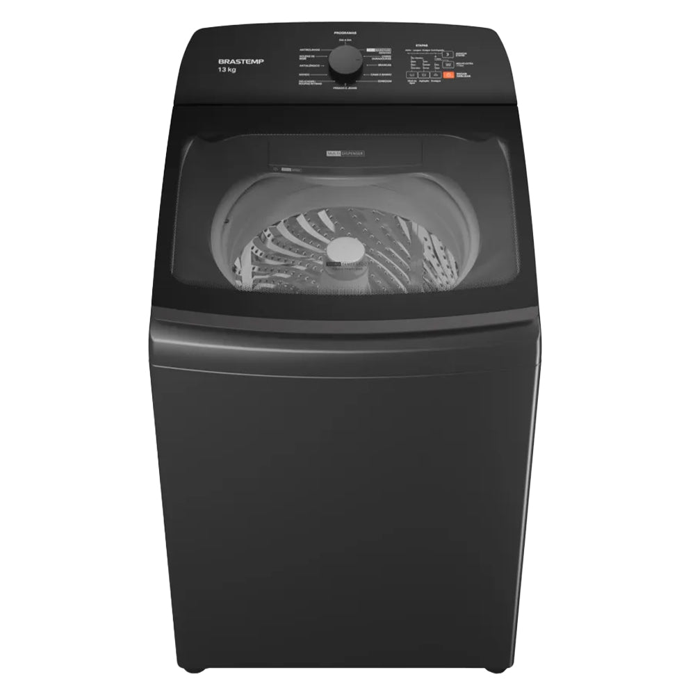 Máquina de Lavar Brastemp 13kg Automática Cesto Inox BWK13A9
