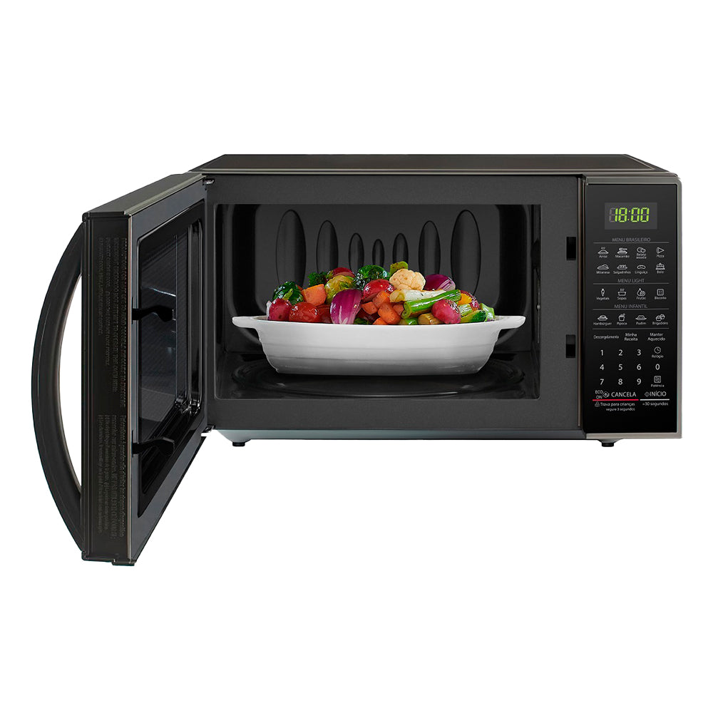 Micro-Ondas LG Solo 30L Cozimento Perfeito MS3043BR