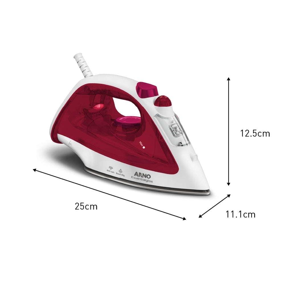 Ferro de Passar a Vapor Arno Essentialgliss FMQ 1200W