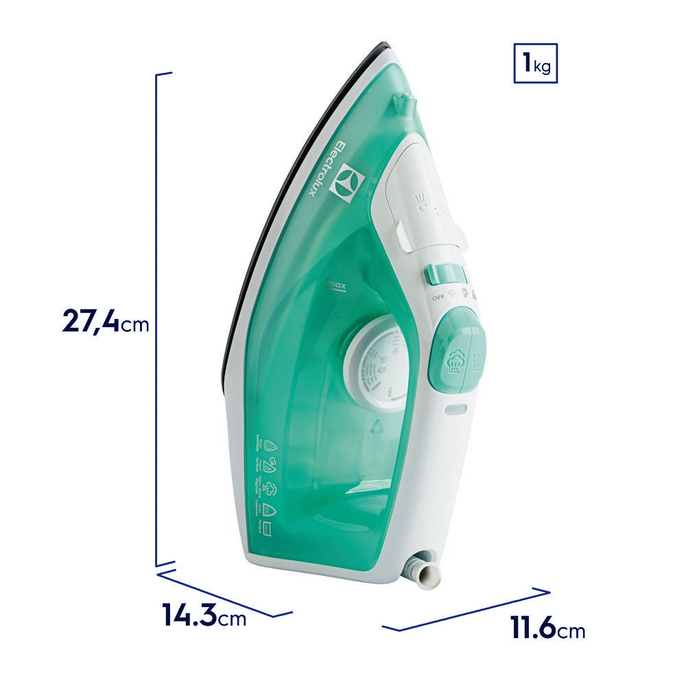 Ferro de Passar a Vapor e Seco Electrolux Easyline 1200W SIE70