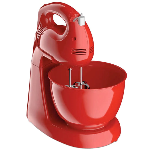 Batedeira Portátil Britânia Pérola Cristal Duo Turbo 500W 2 Tigelas